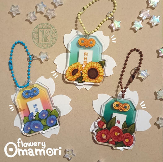 Acrylic omamori