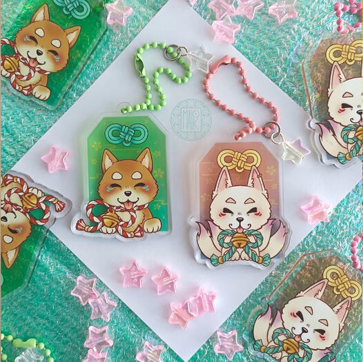 Acrylic omamori