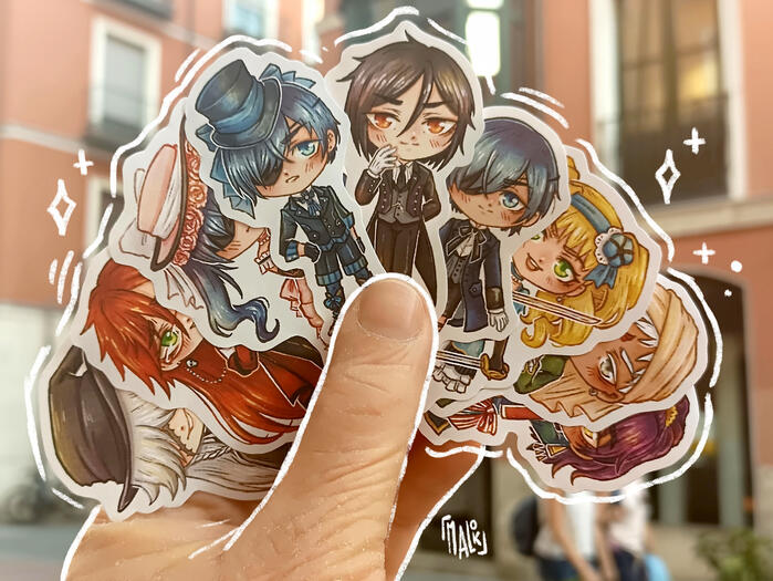 Kuroshitsuji stickers