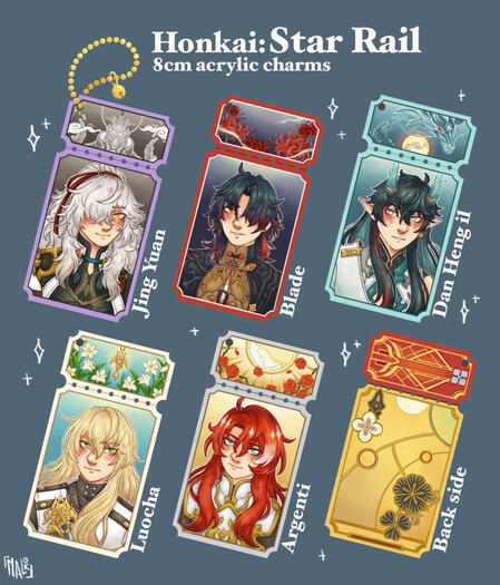 Star rail charms